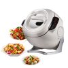 Máy chiên cơm nhà hàng Máy nấu cơm thông minh xoay Wok Chef Máy nấu cơm tự động Robot nấu ăn thông minh cho khách sạn